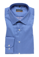 SLIM FIT Hemd in hellblau bedruckt