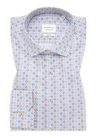 SLIM FIT Hemd in hellblau bedruckt
