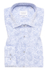 SLIM FIT Hemd in hellblau bedruckt