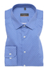 SLIM FIT Hemd in hellblau bedruckt