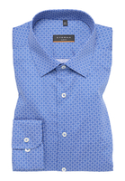 SLIM FIT Hemd in hellblau bedruckt