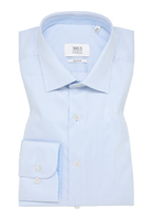SLIM FIT Hemd in hellblau gestreift