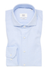 SLIM FIT Hemd in hellblau strukturiert