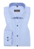 SLIM FIT Hemd in hellblau strukturiert