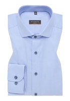 SLIM FIT Hemd in hellblau strukturiert