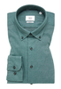 SLIM FIT Hemd in jade unifarben