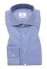 SLIM FIT Hemd in mittelblau strukturiert