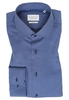 SLIM FIT Hemd in navy strukturiert