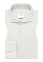 SLIM FIT Hemd in off-white unifarben