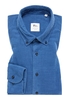 SLIM FIT Hemd in rauchblau unifarben