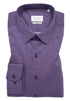 SLIM FIT Hemd in rot bedruckt