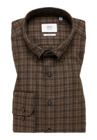 SLIM FIT Hemd in schwarz kariert