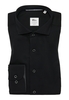 SLIM FIT Hemd in schwarz unifarben