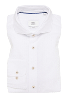SLIM FIT Hemd in weiß unifarben