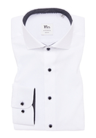 SLIM FIT Hemd in weiß unifarben