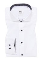 SLIM FIT Hemd in weiß unifarben