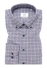 SLIM FIT Hemd in weinrot kariert