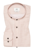 SLIM FIT Linen Shirt in beige unifarben