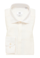 SLIM FIT Linen Shirt in champagner unifarben
