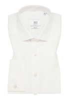 SLIM FIT Luxury Shirt in champagner unifarben