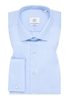 SLIM FIT Luxury Shirt in hellblau unifarben