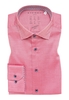 SLIM FIT Performance Shirt in bordeaux strukturiert