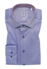 SLIM FIT Performance Shirt in denim strukturiert