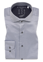 SLIM FIT Performance Shirt in grau bedruckt
