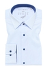SLIM FIT Performance Shirt in hellblau unifarben
