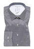 SLIM FIT Performance Shirt in schwarz bedruckt