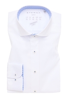 SLIM FIT Performance Shirt in weiß unifarben