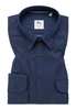 SLIM FIT Soft Luxury Shirt in denim unifarben