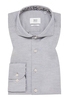 SLIM FIT Soft Luxury Shirt in grau unifarben