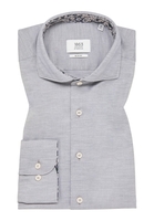 SLIM FIT Soft Luxury Shirt in grau unifarben