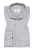 SLIM FIT Soft Luxury Shirt in grau unifarben