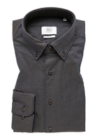 SLIM FIT Soft Luxury Shirt in navy unifarben