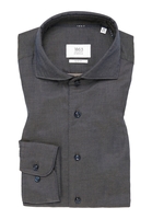 SLIM FIT Soft Luxury Shirt in navy unifarben