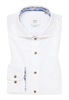 SLIM FIT Soft Luxury Shirt in weiß unifarben