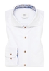 SLIM FIT Soft Luxury Shirt in weiß unifarben