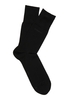 Socken in schwarz unifarben