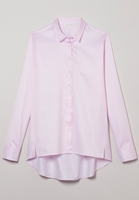 Soft Luxury Shirt Bluse in rot unifarben