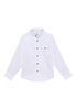 Soft Luxury Shirt in weiß unifarben