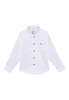 Soft Luxury Shirt in weiß unifarben