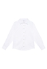 Soft Luxury Shirt in weiß unifarben