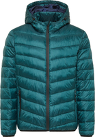 Steppjacke in blau unifarben