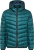 Steppjacke in blau unifarben