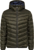 Steppjacke in olive unifarben