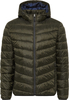 Steppjacke in olive unifarben