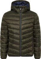 Steppjacke in olive unifarben