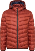 Steppjacke in orange unifarben